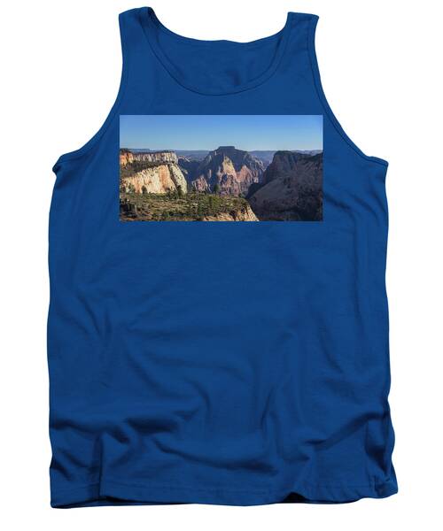 Majestic Mountain Range View Tank Top
