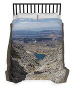 Breathtaking Middle Teton Mountain View Duvet Cover