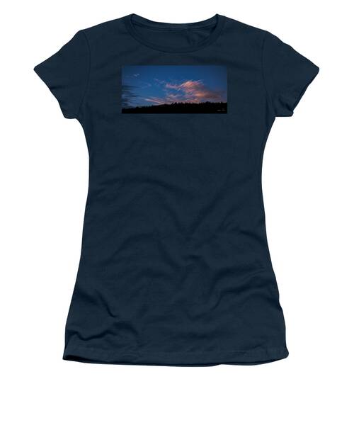 Twilight Over Forested Horizon Women's T-Shirt
