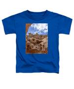 Majestic Rock Formations In Capitol Reef National Park Toddler T-Shirt