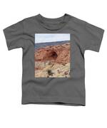 Natural Arch In Desert Landscape Toddler T-Shirt