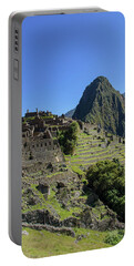 Machu Picchu In Sunlit Splendor Portable Battery Charger