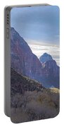 Majestic Zion National Park View Portable Battery Charger