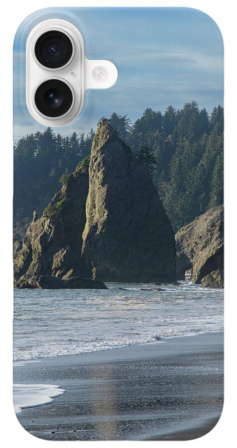 Dramatic Coastal Rock Formations iPhone Case