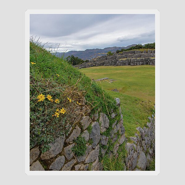 Saqsaywaman In Cusco Peru Sticker