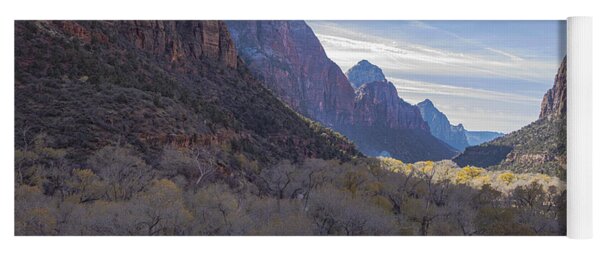 Majestic Zion National Park View Yoga Mat