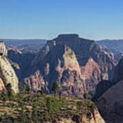 Majestic Mountain Range View Poster