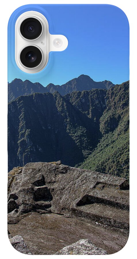 Majestic Mountain Views At Machu Picchu iPhone Case
