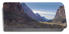 Majestic Zion National Park View Portable Battery Charger