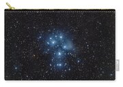 Pleiades Cluster in Cosmic Night Zip Pouch by Brandon Wichmann