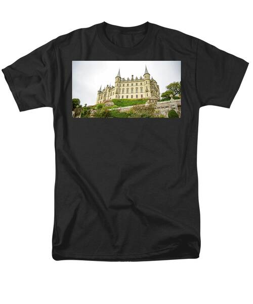 Majestic Castle On Hill Men's T-Shirt  (Regular Fit)