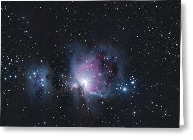 Cosmic Dance Among The Stars Greeting Card