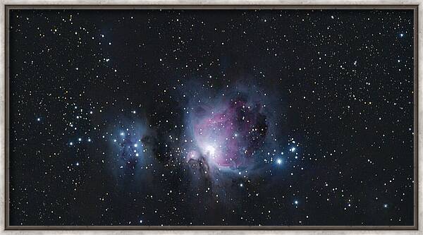 Cosmic Dance Among The Stars Framed Print