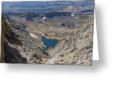 Breathtaking Middle Teton Mountain View Greeting Card