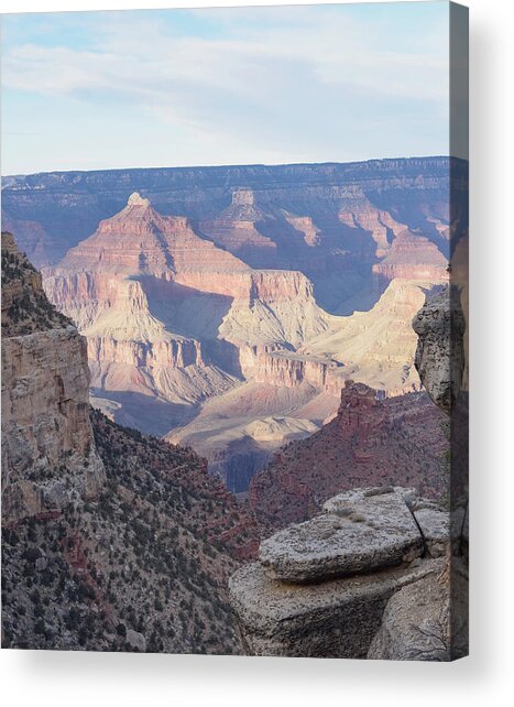 Majestic Grand Canyon Vista At Sunset Acrylic Print