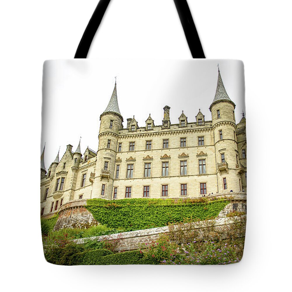 Majestic Castle On Hill Tote Bag