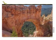 Majestic Natural Rock Arch In Bryce Canyon National Park Zip Pouch