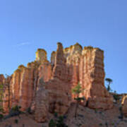 Majestic Sandstone Formations Of Bryce Canyon National Park Art Print
