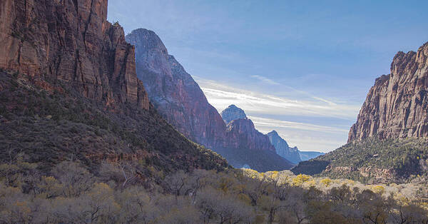 Majestic Zion National Park View Art Print