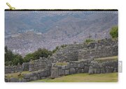 Saqsaywaman Incan Ruin In Cusco Peru Zip Pouch