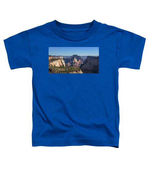 Majestic Mountain Range View Toddler T-Shirt by Brandon Wichmann
