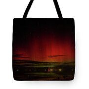 Mesmerizing Northern Lights Display Tote Bag