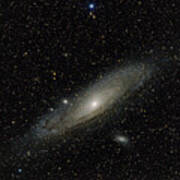 Vastness Of The Andromeda Galaxy Poster