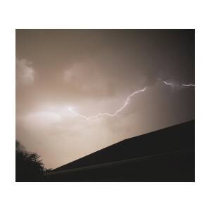 Lightning Illuminates Night Sky by Brandon Wichmann Lightning Illuminates Night Sky by Brandon Wichmann