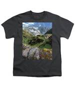 Misty Mountain Pathway Of The Inca Trail Youth T-Shirt