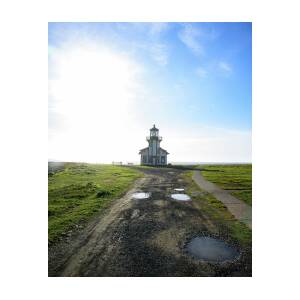 Lighthouse Under a Bright Sky by Brandon Wichmann Lighthouse Under a Bright Sky by Brandon Wichmann