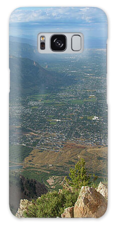 Expansive View From Ben Lomond Summit Galaxy Case