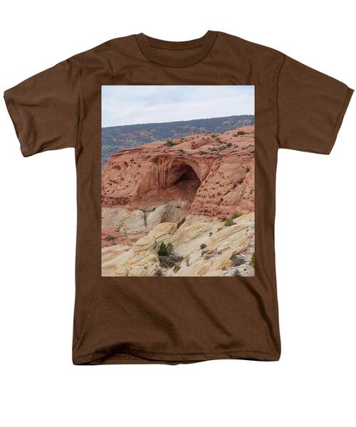 Natural Arch In Desert Landscape Men's T-Shirt  (Regular Fit)