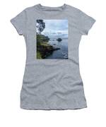 Rugged Coastal Landscape with Cliffs Women's T-Shirt