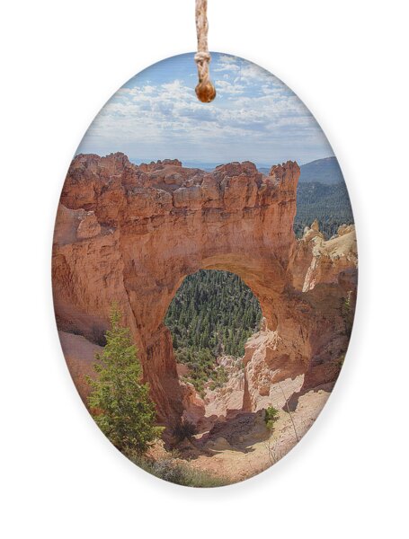 Majestic Natural Rock Arch In Bryce Canyon National Park Ornament