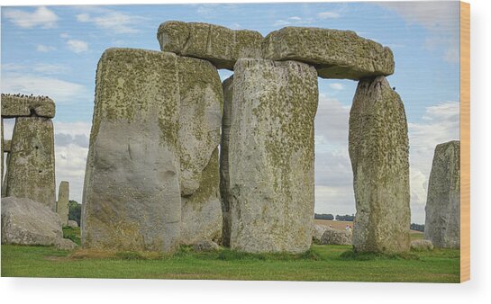 Stonehenge Wood Print