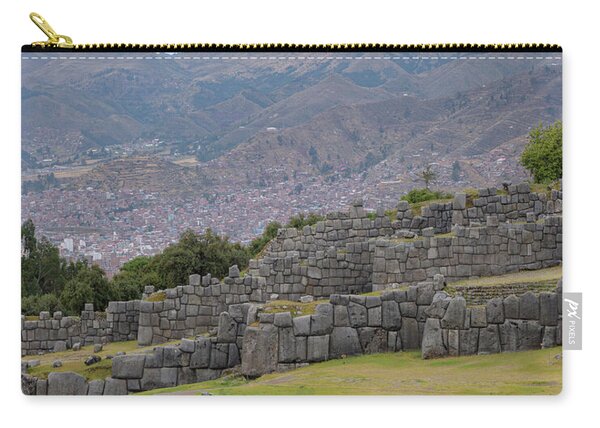 Saqsaywaman Incan Ruin In Cusco Peru Zip Pouch