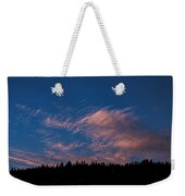 Twilight Over Forested Horizon Weekender Tote Bag