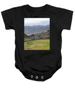 Saqsaywaman Incan Ruin In Cusco Peru Baby One-Piece