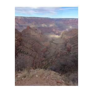 Majestic Grand Canyon Overlook Under Azure Sky by Brandon Wichmann Majestic Grand Canyon Overlook Under Azure Sky by Brandon Wichmann
