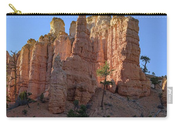 Majestic Sandstone Formations Of Bryce Canyon National Park Zip Pouch
