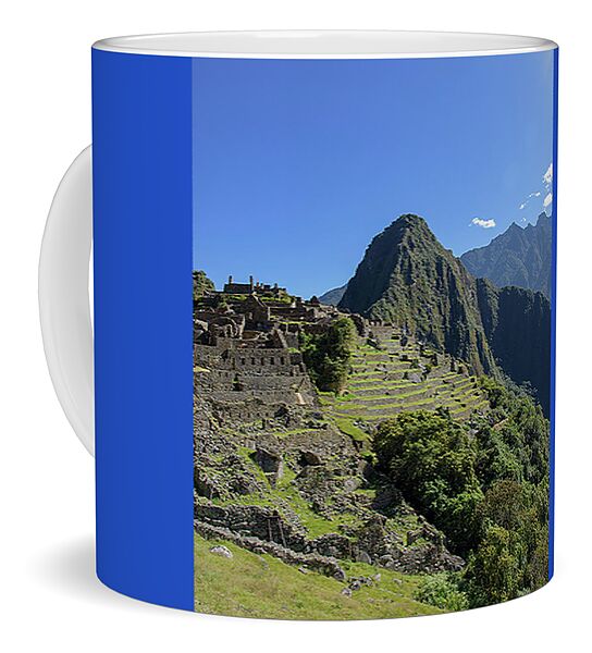 Machu Picchu In Sunlit Splendor Coffee Mug