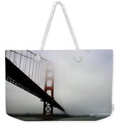 Golden Gate Bridge Disappears Into Misty Fog Weekender Tote Bag