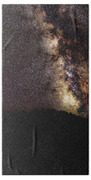 Night Sky Brimming With Stars Bath Towel