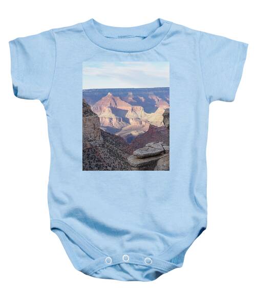 Majestic Grand Canyon Vista At Sunset Baby One-Piece