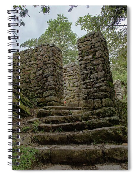 Ancient Stone Passageway Spiral Notebook