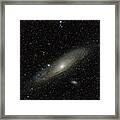Vastness Of The Andromeda Galaxy Framed Print