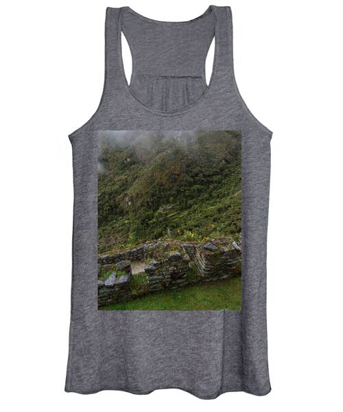 Misty Mountain Ruins Women's Tank Top