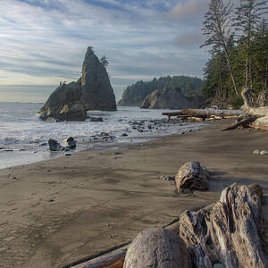 Rugged Coastal Landscape by Brandon Wichmann Rugged Coastal Landscape by Brandon Wichmann