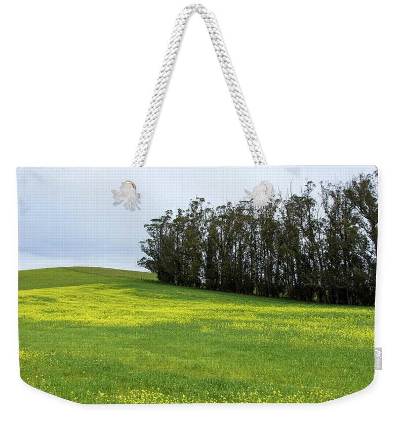 Rolling Hills With Blooming Wildflowers Weekender Tote Bag