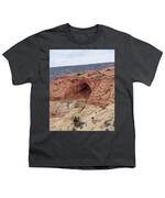 Natural Arch In Desert Landscape Youth T-Shirt